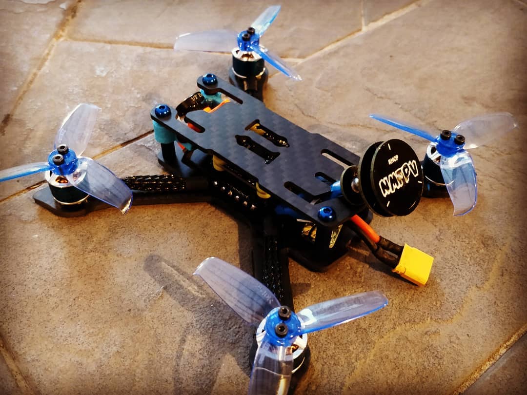 First Flying Condom build
